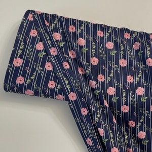 Moss Crepe, Ranita Floral,Fabric, By The Yard/ Half Yard