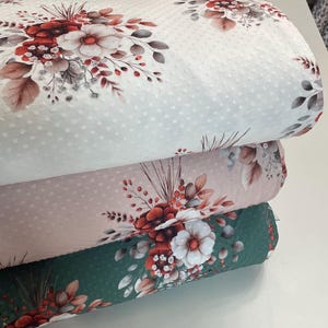Exklusiver Druck! &quot;Strickmuster &quot;&quot;Swiss Dot&quot;&quot;, gepunktet, Stoff, Meterware.&quot;