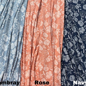 Rib Knit, Fabric, By The Yard/Half Yard