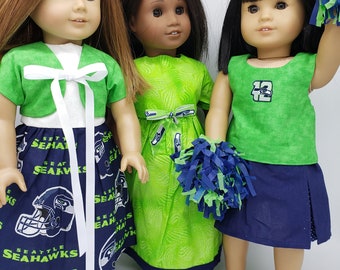 Seattle Seahawks Doll Outfits