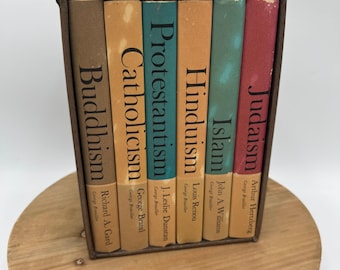Mid Century 'Religions of the World' Book Set – 1962 Edition
