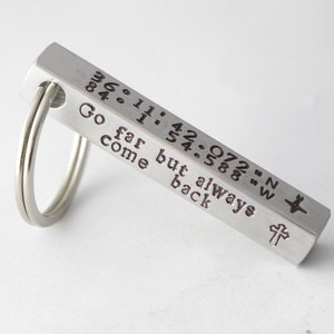 Long Distance - Unforgettable - quality product - timeless - Forever - Birthday - Special Gift - Valentines - Soldier - Map - Gps
