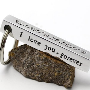 personalized keychain - customized keychain  - personalize boyfriend gift - christmas gift - mens keychains - birthday gifts - drive safe