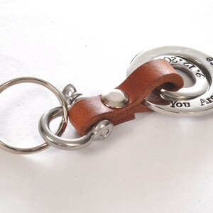 key chain stainless steel,coordinate key chain leather,coordinate ring key chain,personalized leather key chain gift for him, key chain men