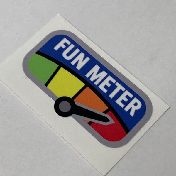 Fun Meter Decal
