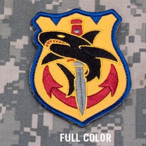 Tac Shark - Embroidered Morale Patch