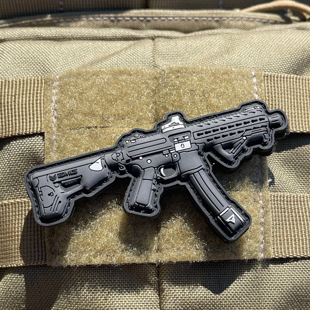 MPX Tactical Morale Patch - Durable PVC Rubber With Hook Backing - Etsy