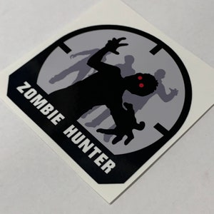 Zombie Hunter Decal