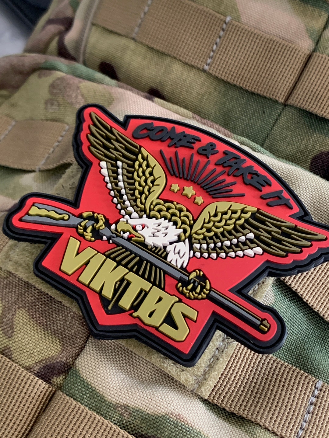 Come And Take It Morale Patch | KM Tactical - Foto 3