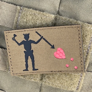 BlackBeards Flag - Reflective Laser Cut Morale Patch
