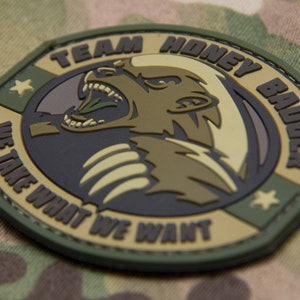 Honey Badger -  (PVC) Morale Patch