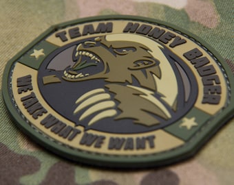 Honey Badger -  (PVC) Morale Patch