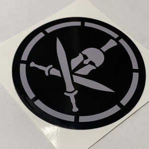 Spartan Helmet Decal
