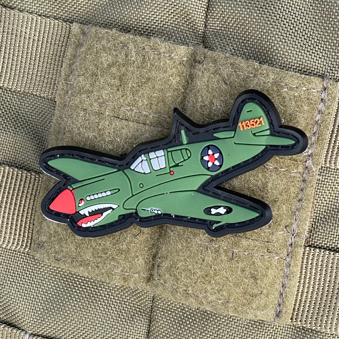 P40 Warhawk PVC Morale Patch Etsy