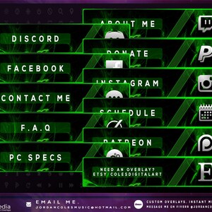 Razer Green - Profile Panel Pack