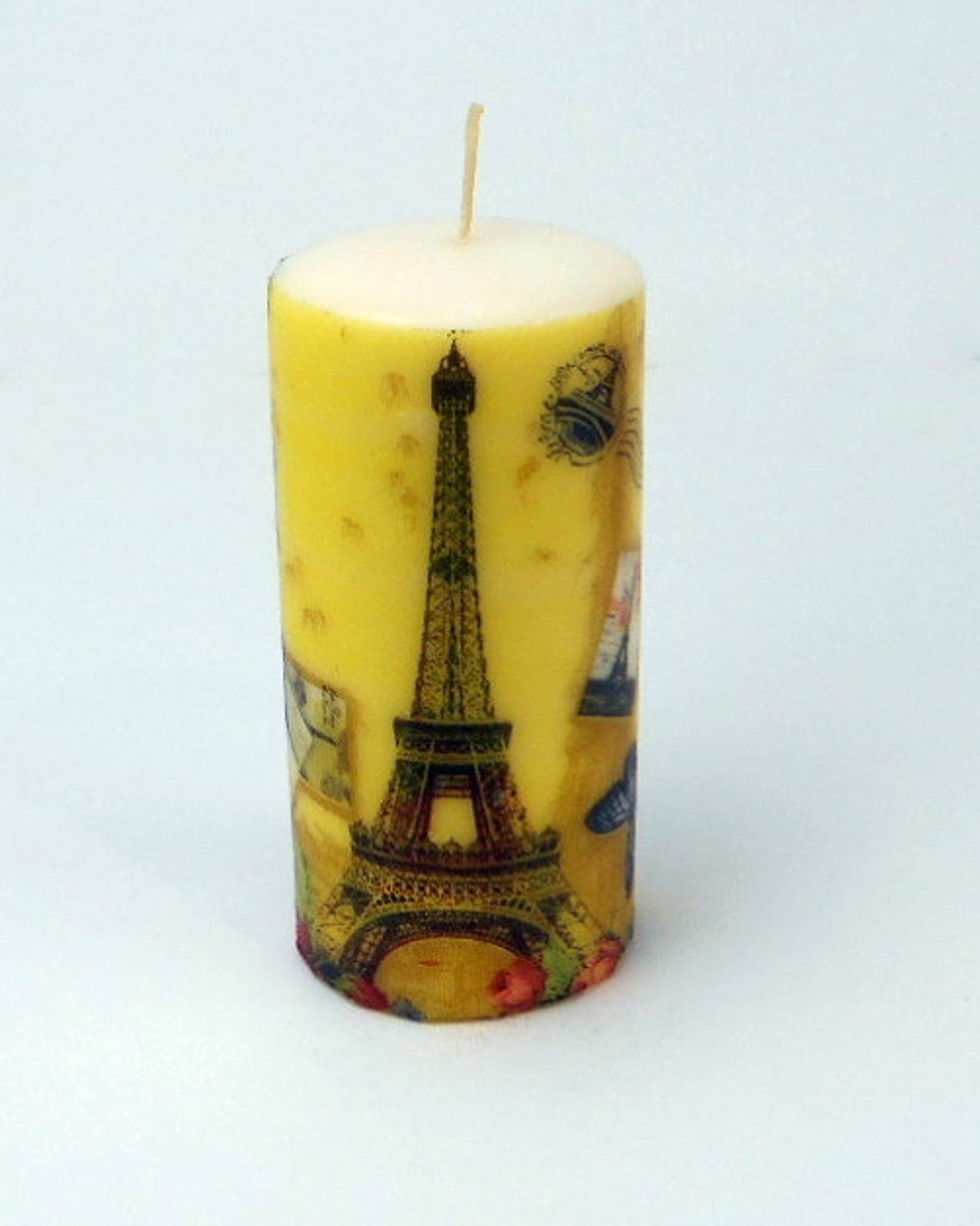 Eiffel Tower Paris Candle Paris Decor Decorative Candle Etsy