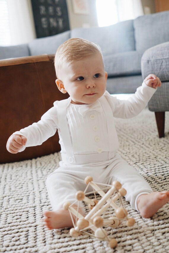 etsy baby boy christening outfit