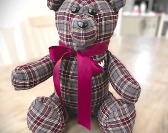 Handmade Memory Bears - 12"