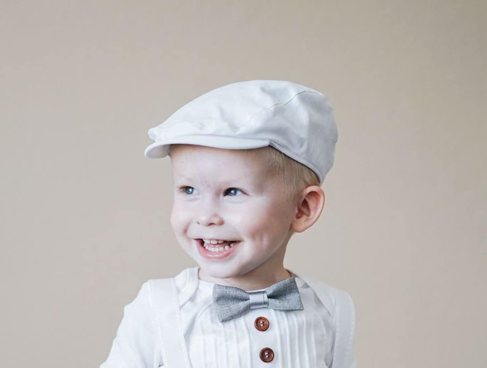 Baby Boy Hat White Linen Newsboy Cap White Scally Cap for Etsy