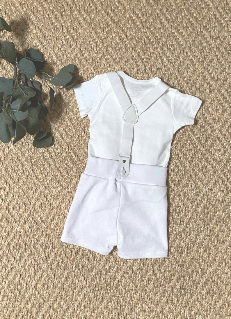 Short Sleeve/short Pants Baby Boy Baptism Christening Etsy