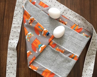 Child size egg apron, choose your favorite
