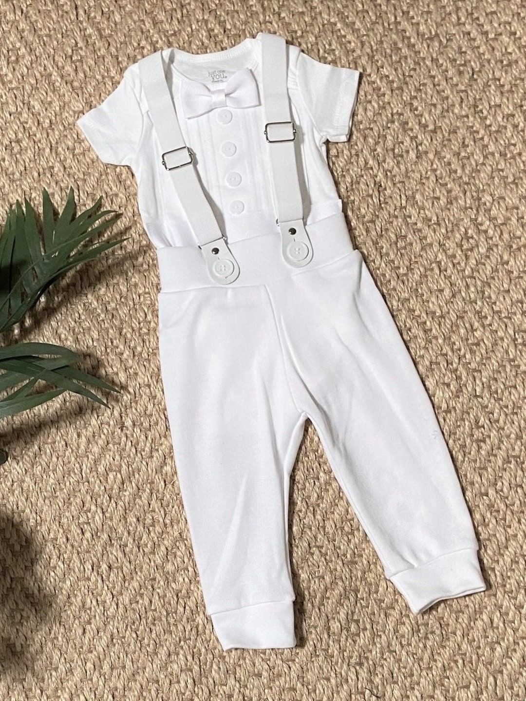 Short Sleeve Baby Boy Baptism, Christening, Blessing, Wedding Outfit ...