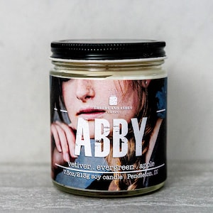 Abby | Vetiver, Evergreen + Apple | Fandom Video Game Character The Last of Us Abby Anderson Soy Candle