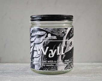 Wyll | Amber, A Deal with a Devil + Steel | Fandom Video Game Character Baldur's Gate 3 Soy Candle