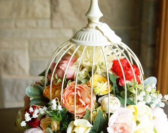 Birdcage Centerpiece Etsy
