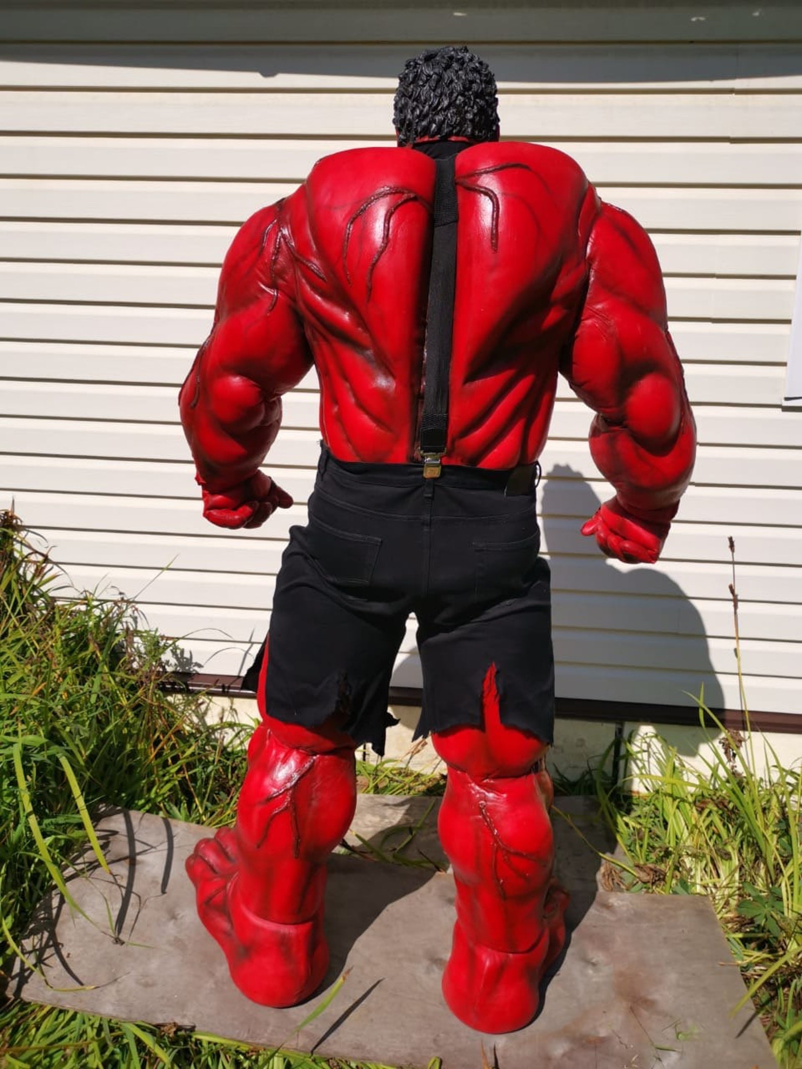 Red Hulk Red Hulk Cosplay Hulk Costume Hulk Marvel Etsy