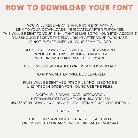 Handwritten Calligraphy Font San Serif Fonts Cute Fonts - Etsy