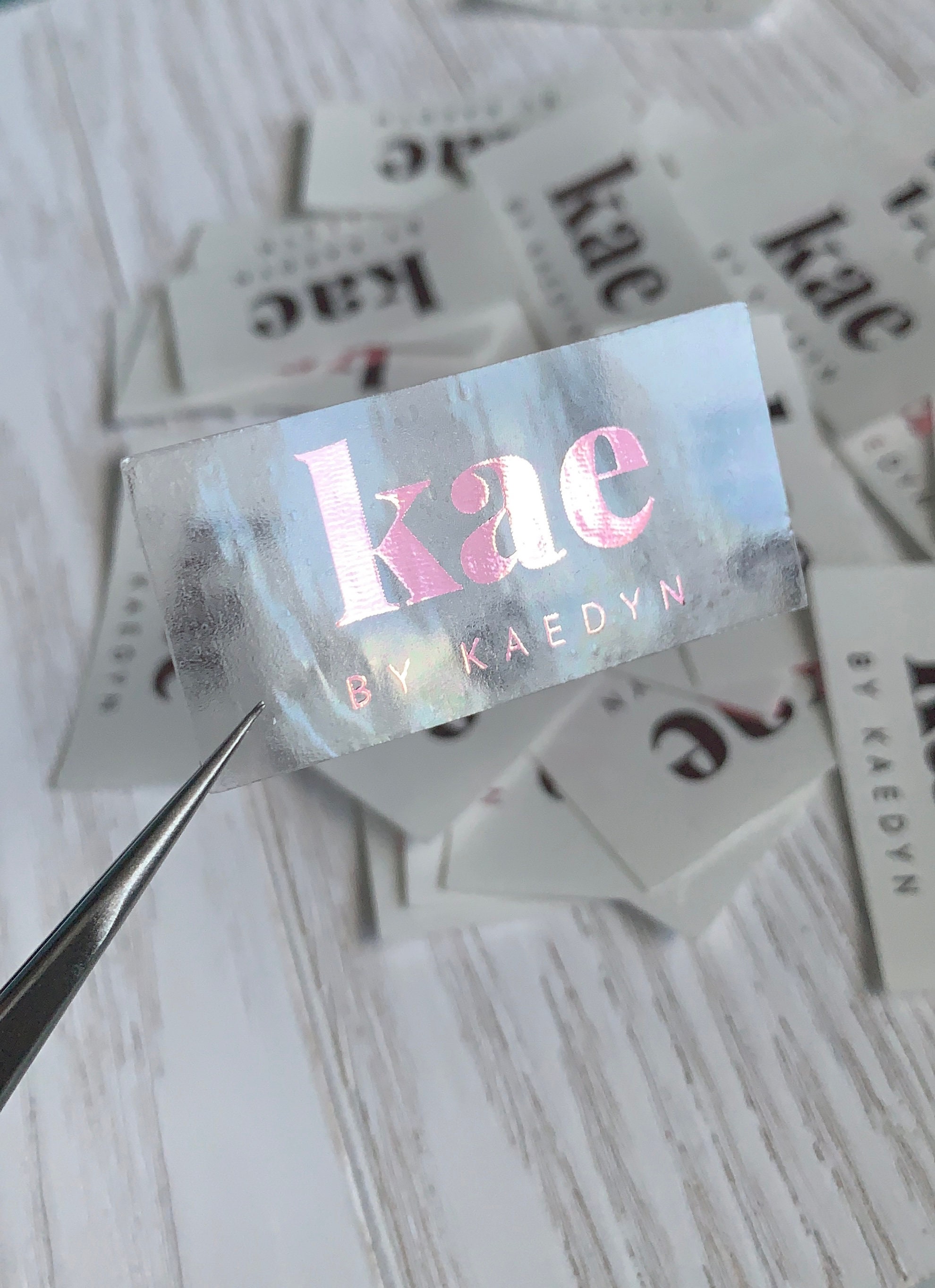 Bulk Customizable Clear Labels Lip Gloss Labels Cosmetic Etsy