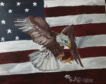 Acryllic painting commission on canvas