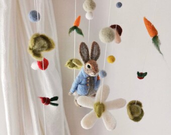 beatrix potter cot mobile