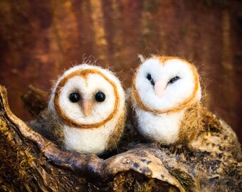 Needle Felted Owl Etsy