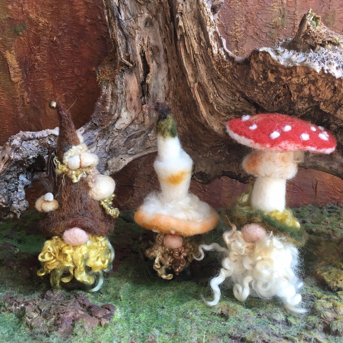 Mushroom gnomes different colors Fall gnome Gnome gift | Etsy
