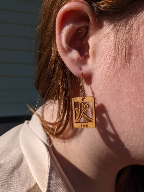 Basswood earrings clearance