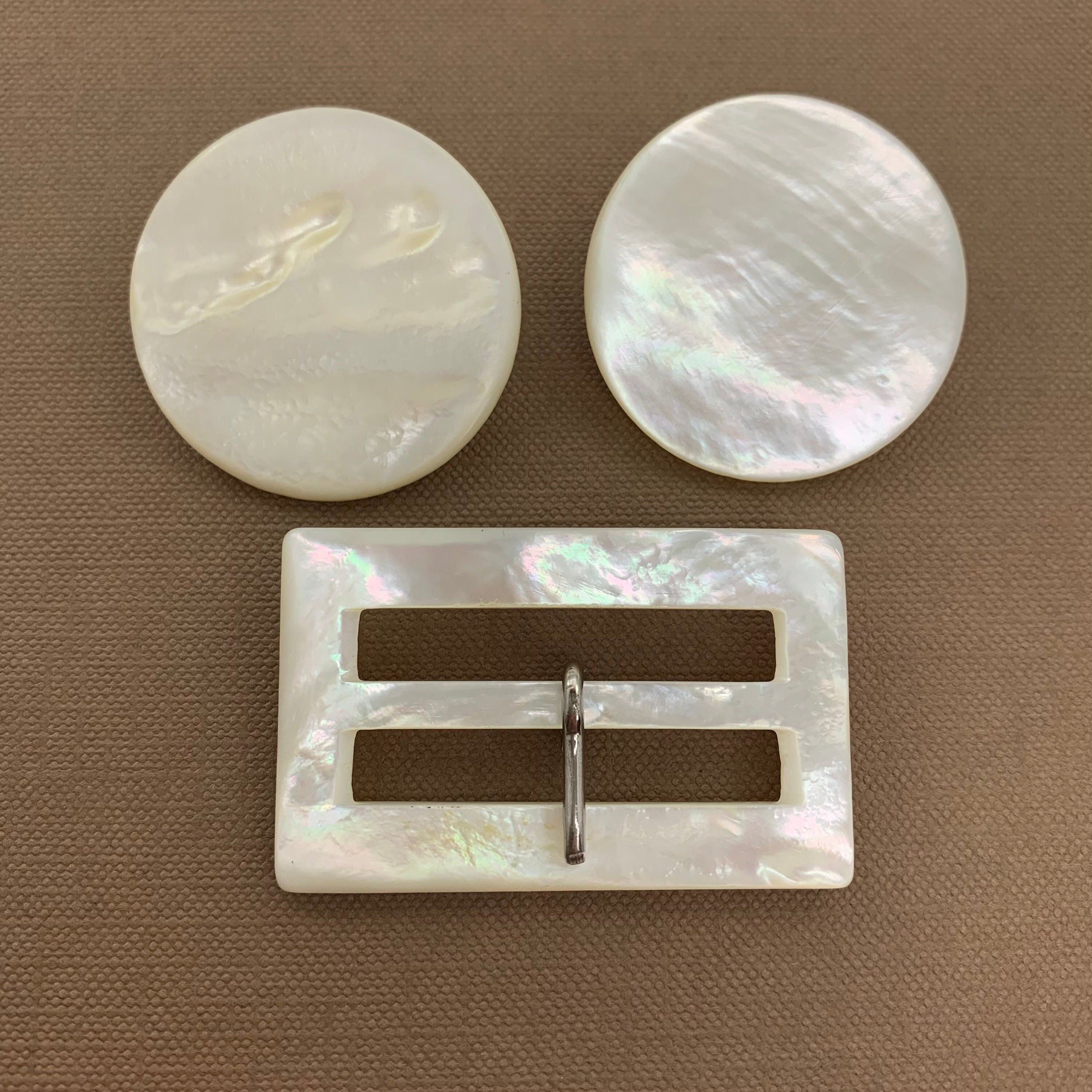 Vintage Mother of Pearl Buckle Vintage Mother of Pearl Buckle