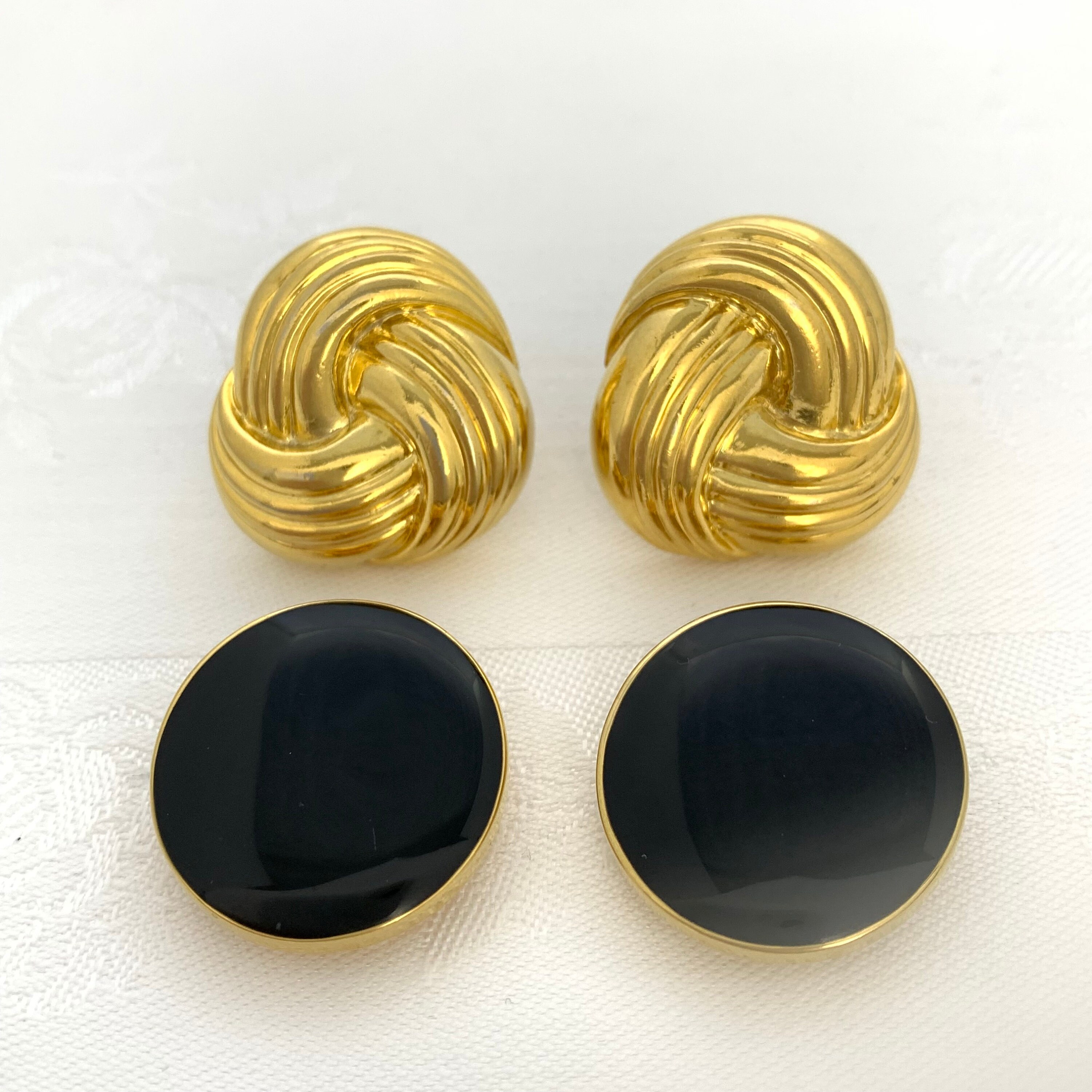ピアス [BLACKMUSE] Stone Antique Gold Link Earrings D126H_1_1200x1200.jpg?v=1726740924