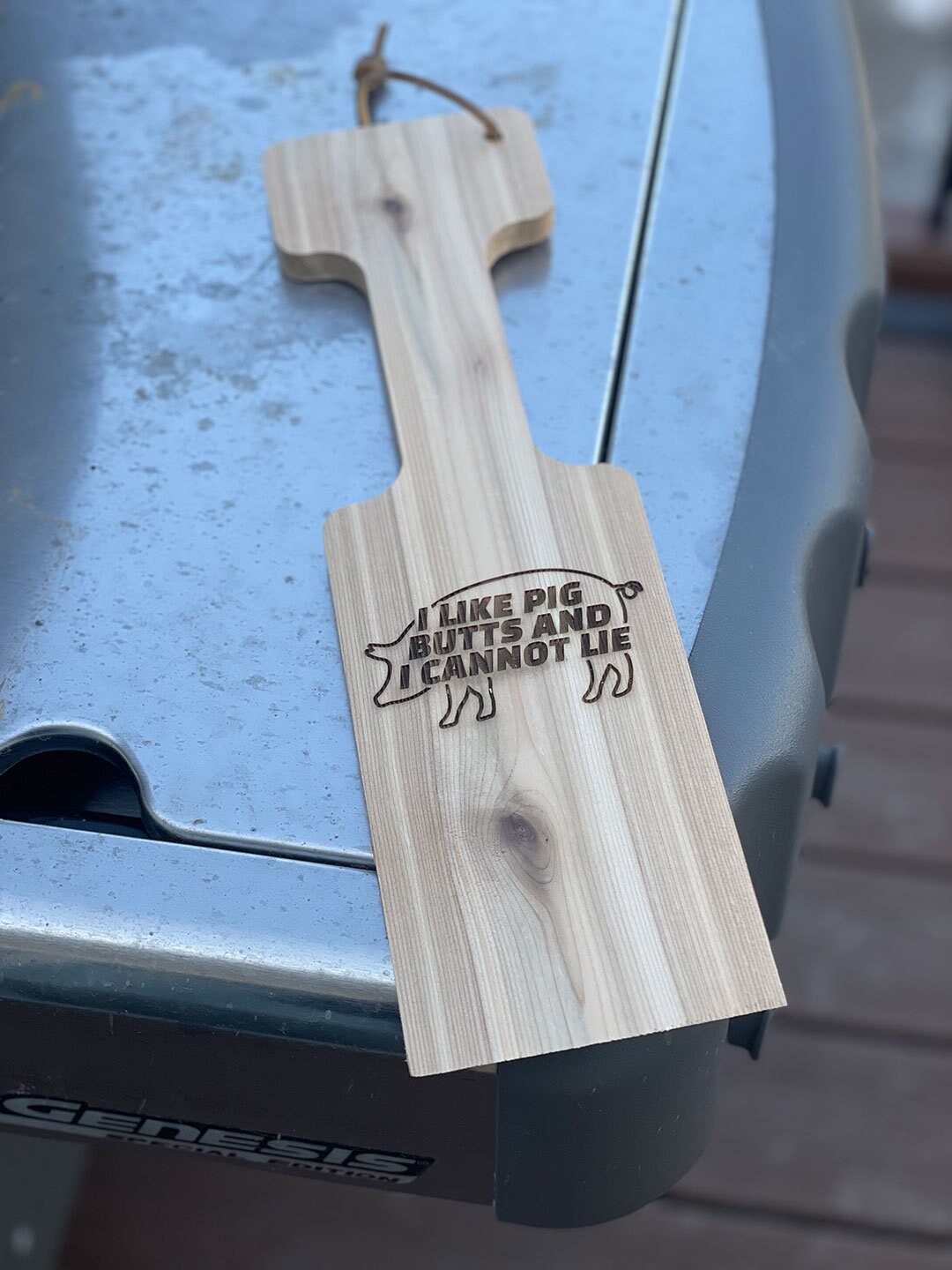 Cedar Grill Scraper I Like Pig Butts... Etsy