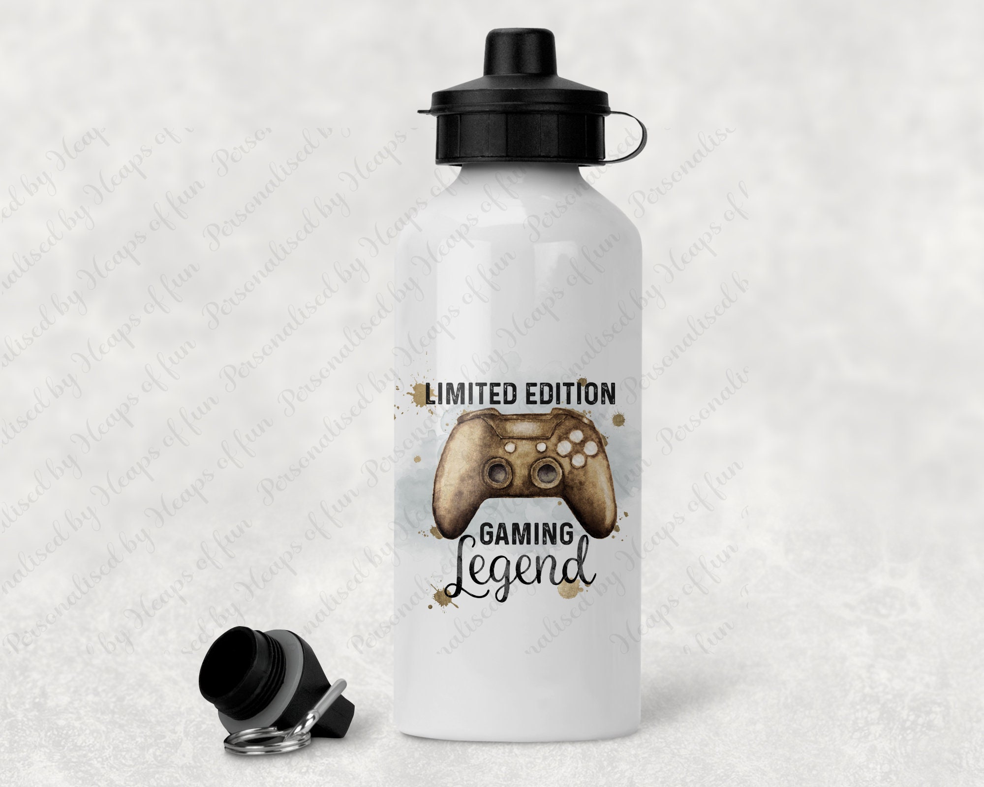 Personalised Gaming Drinks Bottle Aluminium Back to School Etsy UK