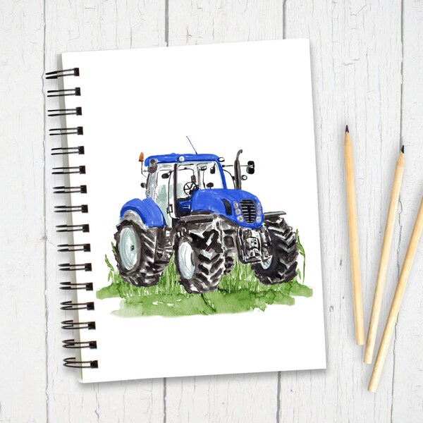 Blue Tractor Etsy UK