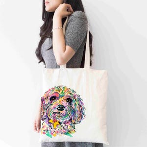 Cavapoo Shoulder Bag - Brown Cavapoo Shoulder Bag - Brown