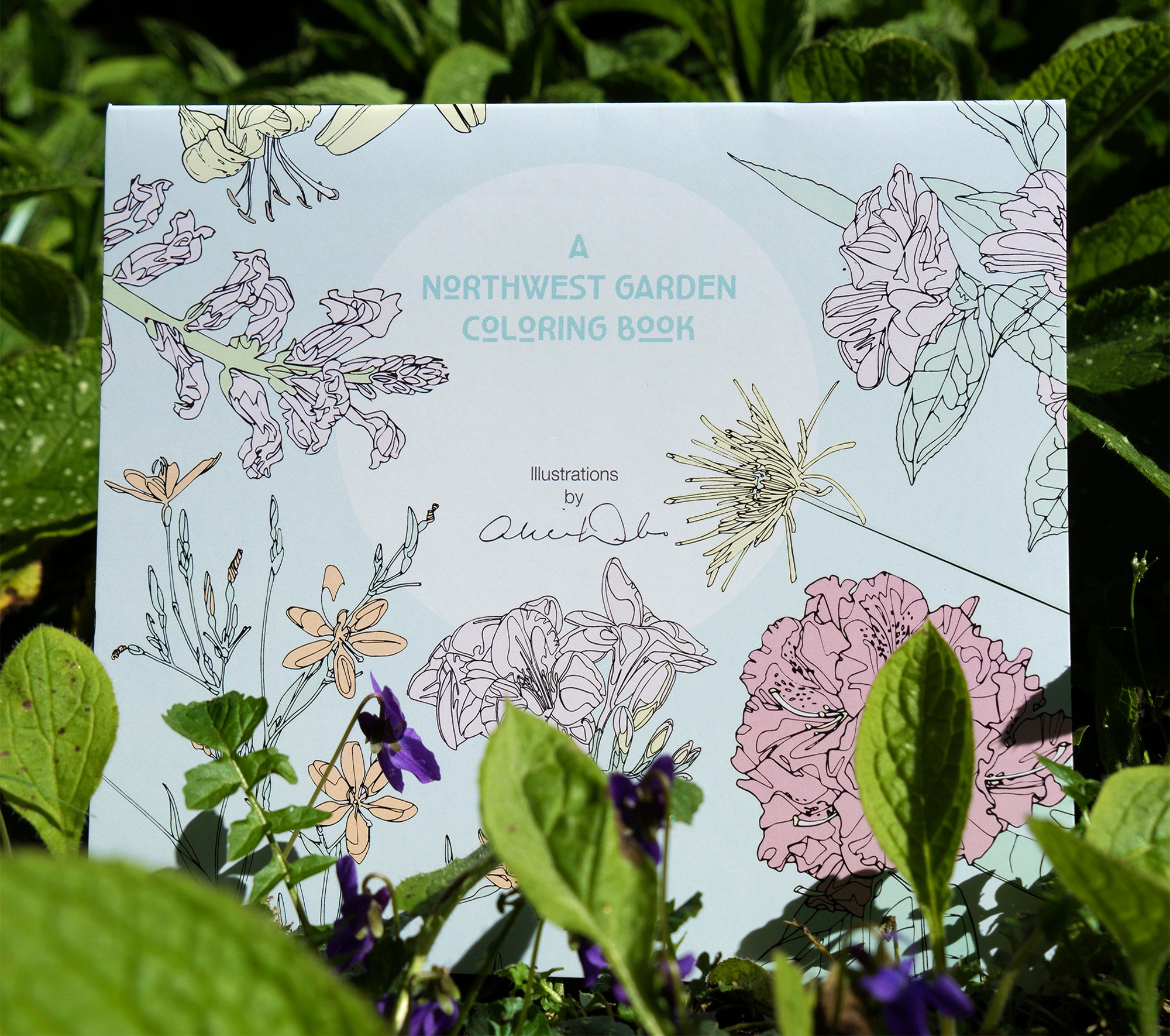 A NORTHWEST GARDEN Botanical Coloring Book - Etsy Australia