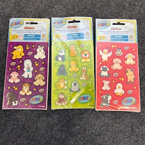 3packs unopened *with codes* WEBKINZ stickers.