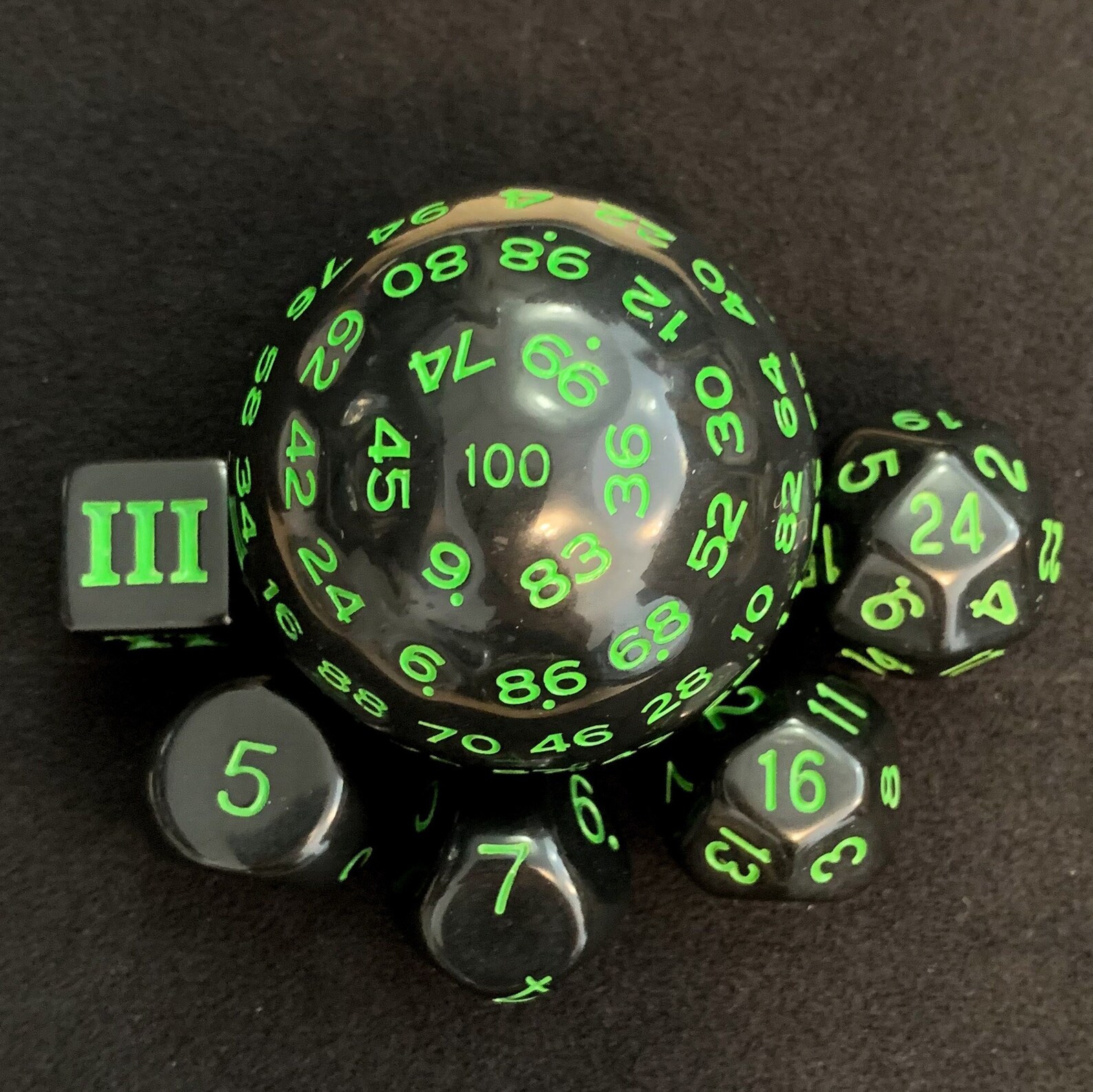 Cursed Dice Set Dnd Dice Set Dungeons and Dragons Dice Etsy Canada