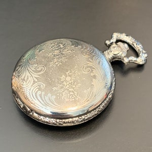 Silver Steampunk Style Pocket Watch Shell With 7-die Metal - Etsy