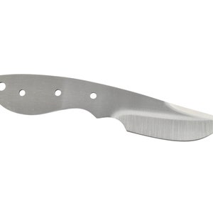 Hand Ground Hognose Skinner - 440C Knife Blank with Cryogenic Treatment