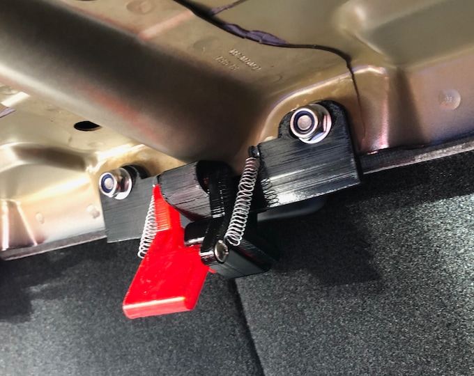 One Pair of Tesla Model 3 Rear Seat Lock, Anti-theft Device, Trunk Lock ...