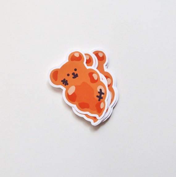 Caramel Mocha Stickers Decorative Scrapbook Stickers Individual Die Cut